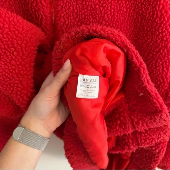 I.AM.GIA Red Pixie Jacket 🧚‍♀️ - Picture 4 of 6